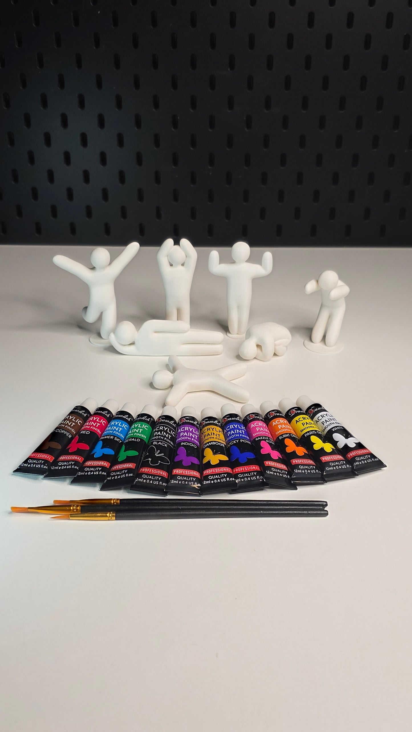 Meccha Chameleon - all 7 different positions + Paint set