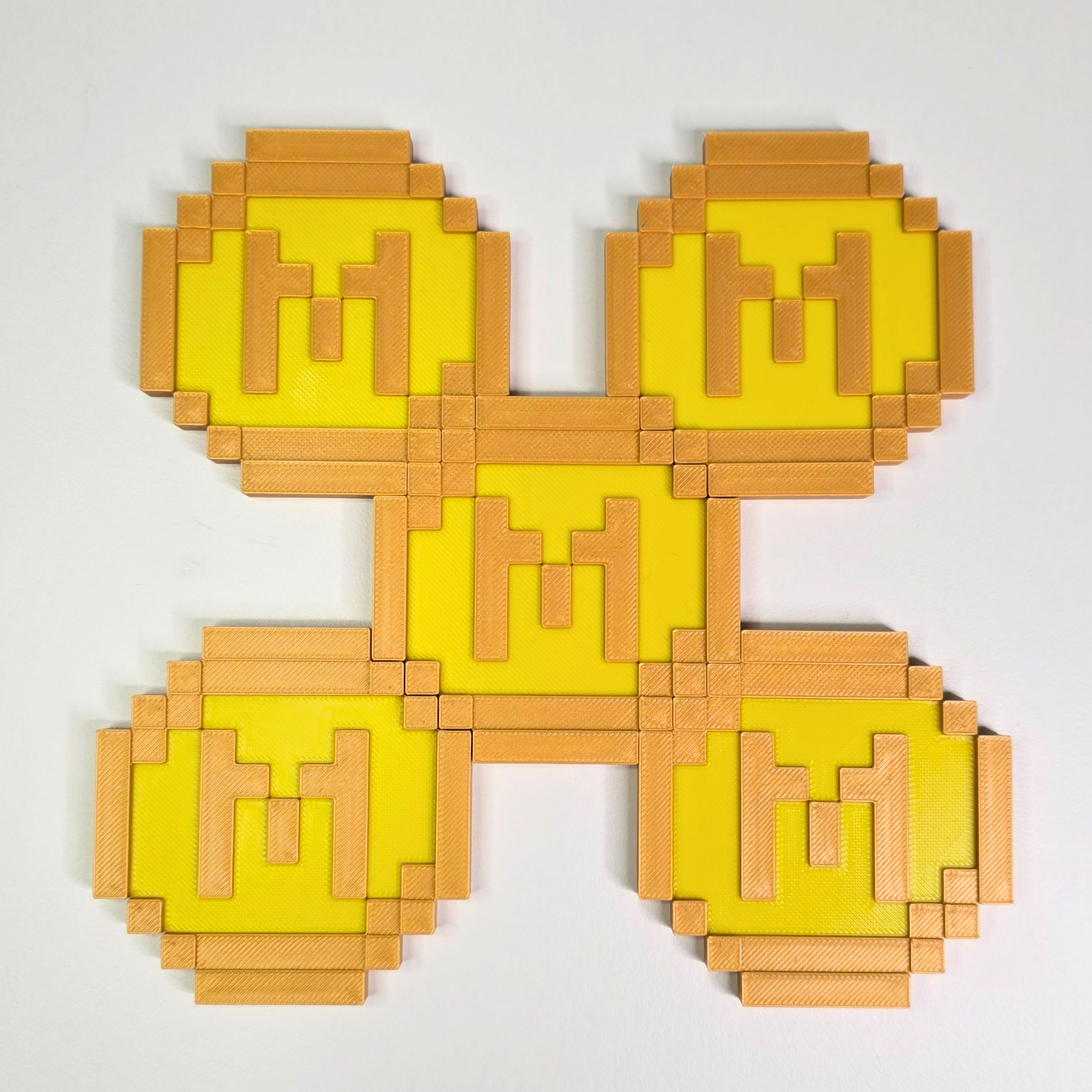 Survival Game Inspired Pixel Miner Coins