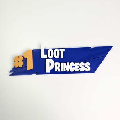 Battle Royale Loot Princess Plaque