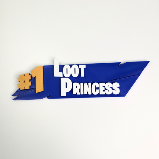 Battle Royale Loot Princess Plaque