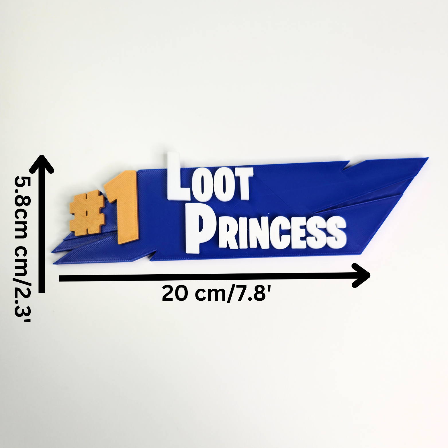 Battle Royale Loot Princess Plaque