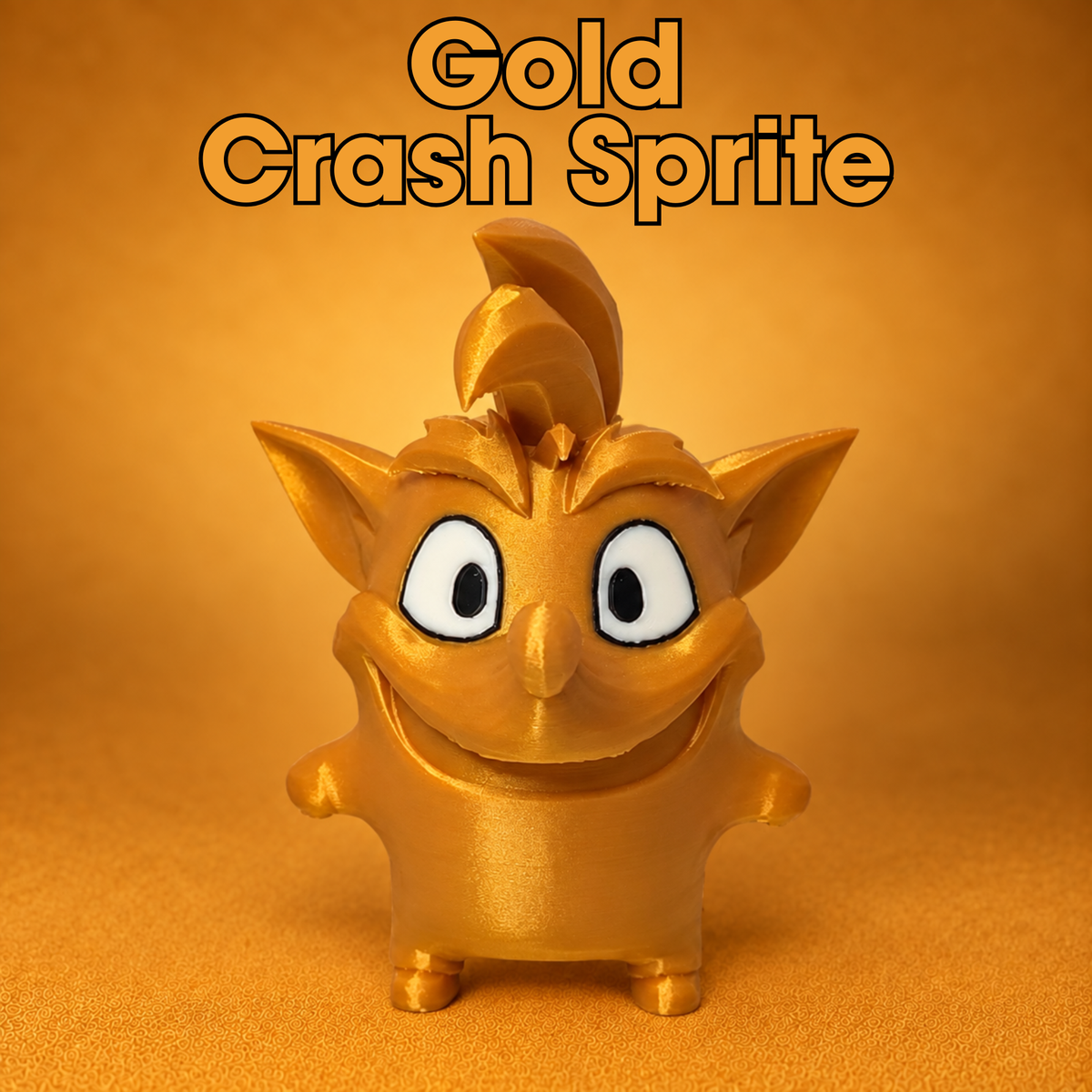 Gold Crash Sprite - Chapter 7 Season 4 Collectible Item