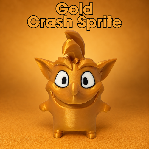 Gold Crash Sprite - Chapter 7 Season 4 Collectible Item
