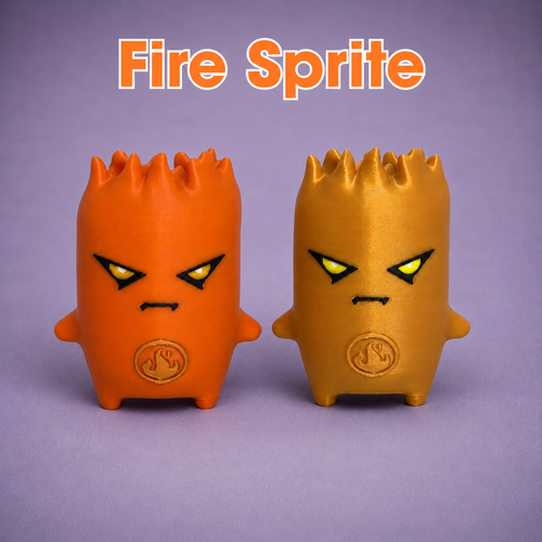 Fire Sprite & Gold Version - Chapter 7 Season 3 Collectible Item