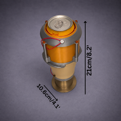 Sci-Fi Wolfpack Can Koozie