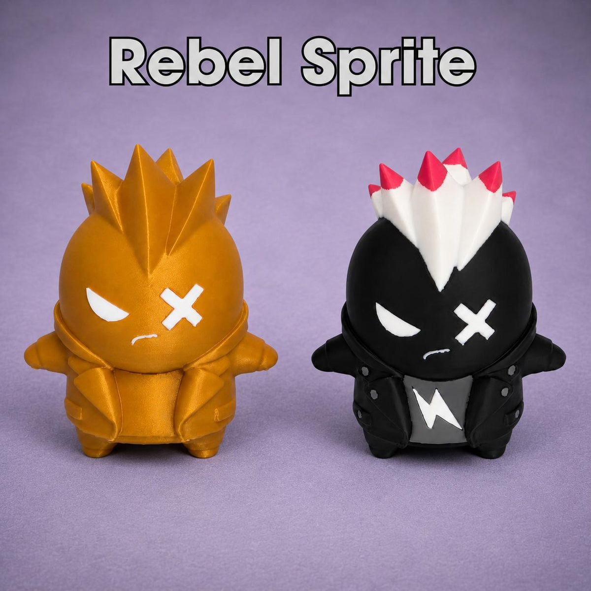 Punk Sprite & Gold Version - Collectible item