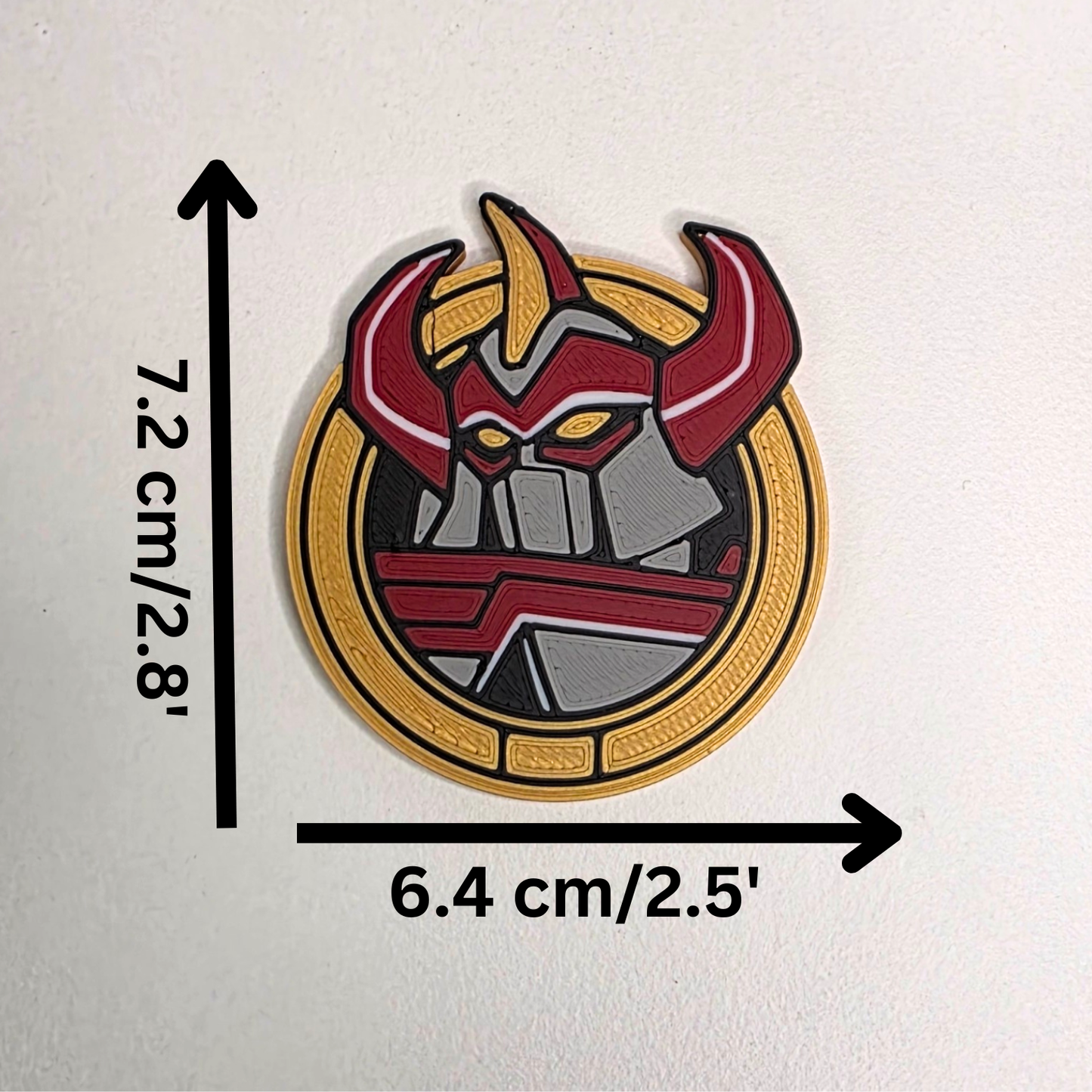 Battle Royale Megazord Medallion