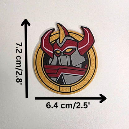 Battle Royale Megazord Medallion